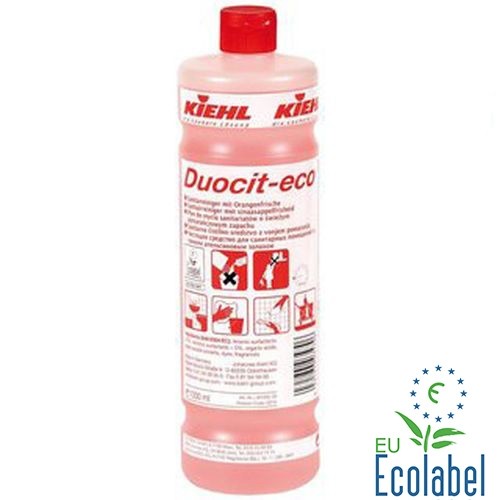 Duocit-eco Detergent sanitar cu miros proaspăt de portocale 1 litru