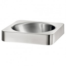 Lavoar inox semi-Ã®ncastrat, 380x380mm.