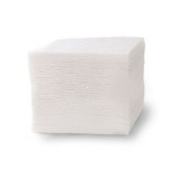 Servetele de masa alb 1 strat 24x24 cm