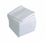 Servetele de masa albe 1 strat 33x33 cm